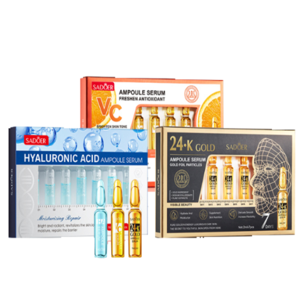 مجموعة أمبولات فيتامين سي 2 مل - مراجعة Oligopeptide Wrinkle وسعره