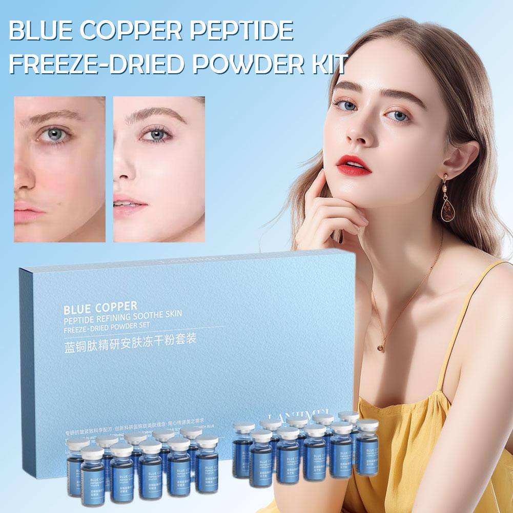 مجموعة مسحوق ببتيد النحاس الأز - مراجعة Oligopeptide Wrinkle وسعره